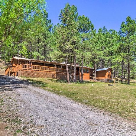 Quiet Cloudcroft Cabin With Porch And Gas Grill! Eksteriør bilde
